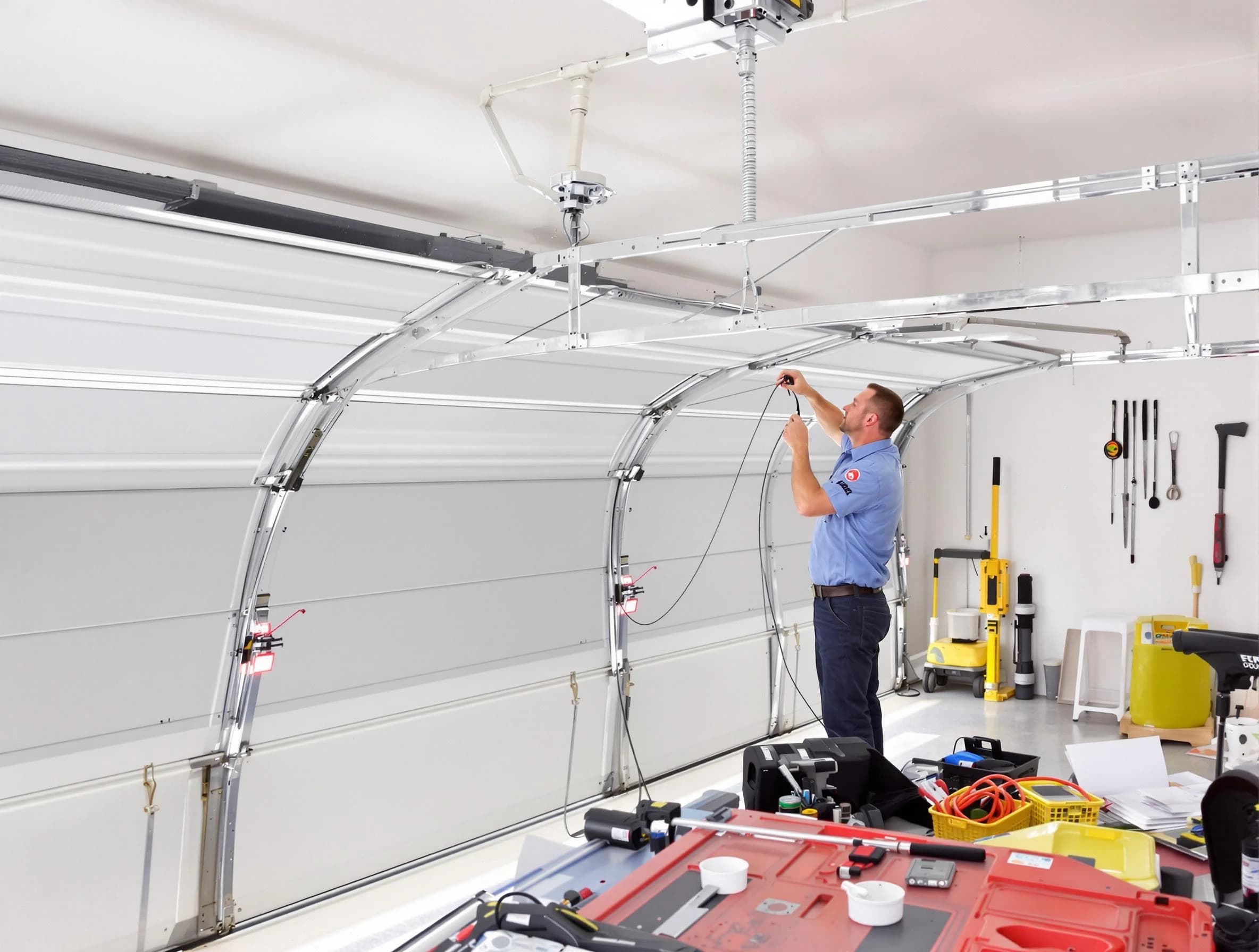 Garage door cable repair service by Gardendale Garage Door Repair in Gardendale