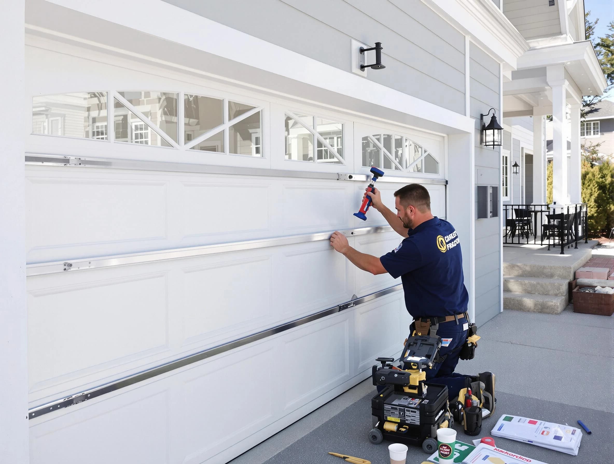 Professional garage door installation by Gardendale Garage Door Repair in Gardendale