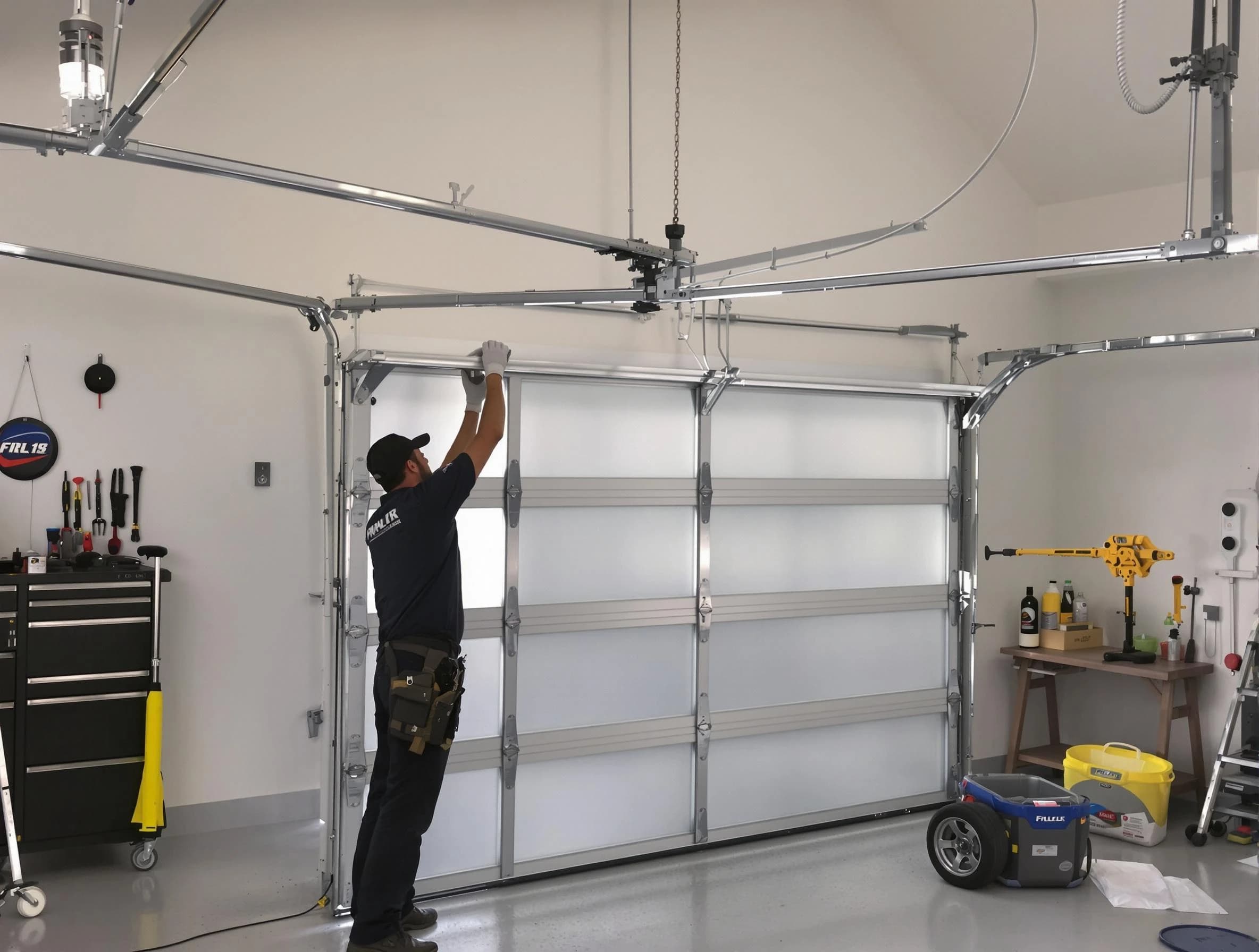 Gardendale Garage Door Repair certified team performing precision garage door installation in Gardendale