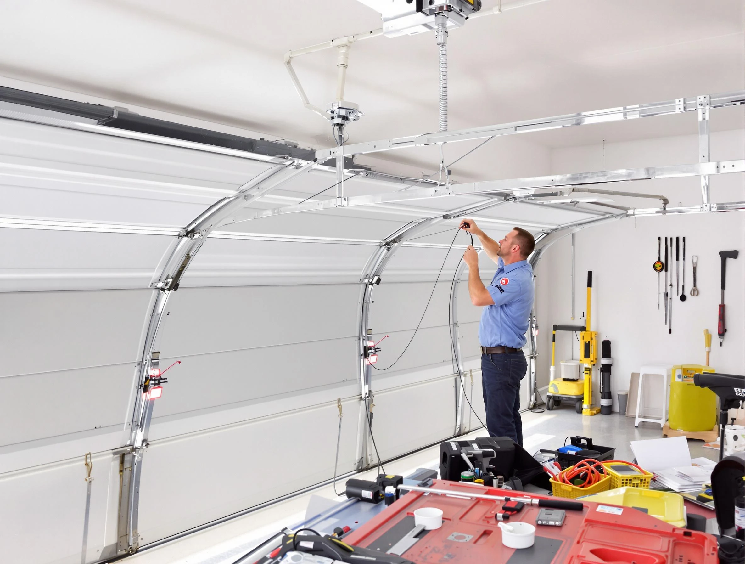 Garage door cable repair service by Gardendale Garage Door Repair in Gardendale
