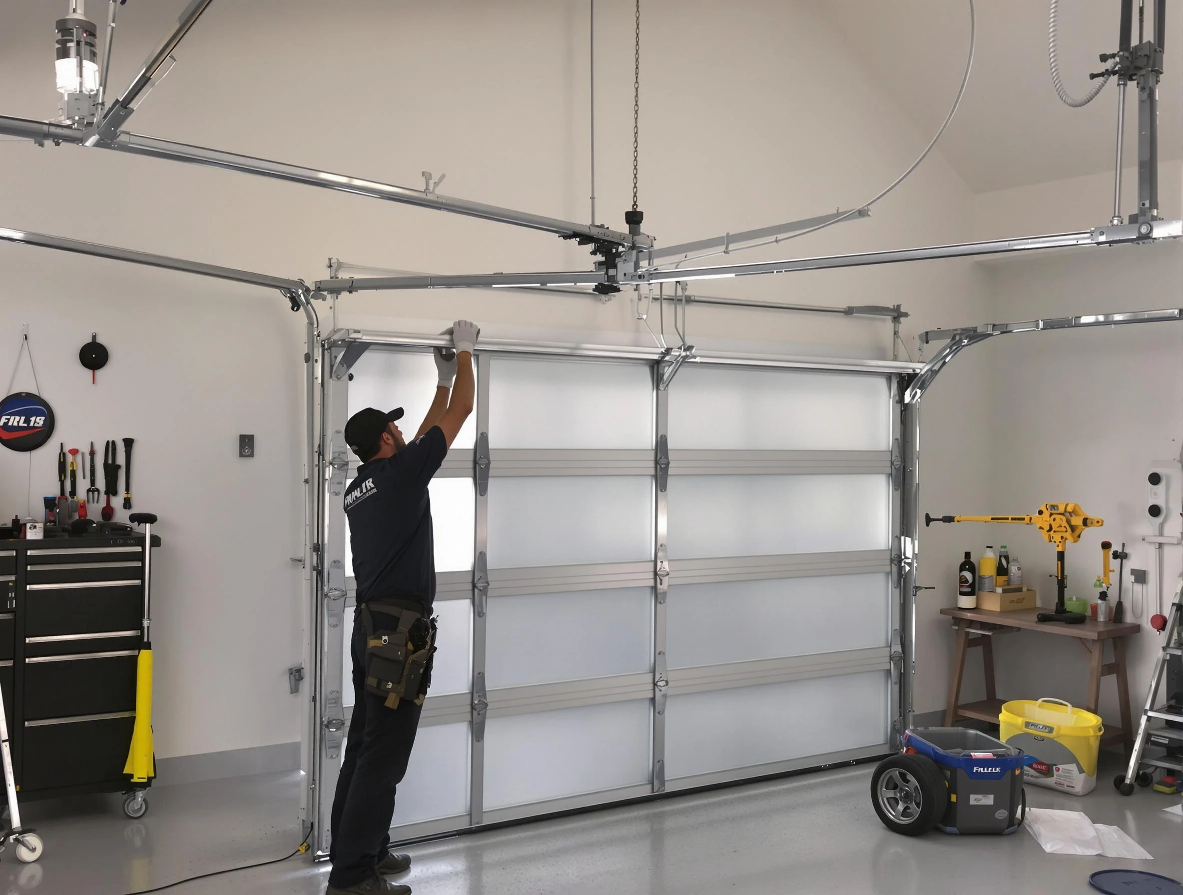 Gardendale Garage Door Repair certified team performing precision garage door installation in Gardendale